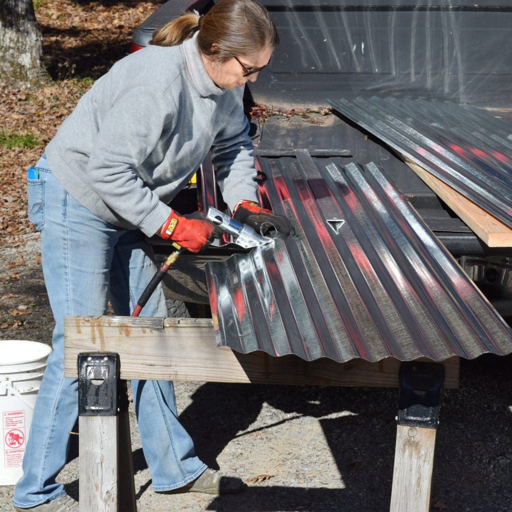 one planned goal is to complete metal raised beds.