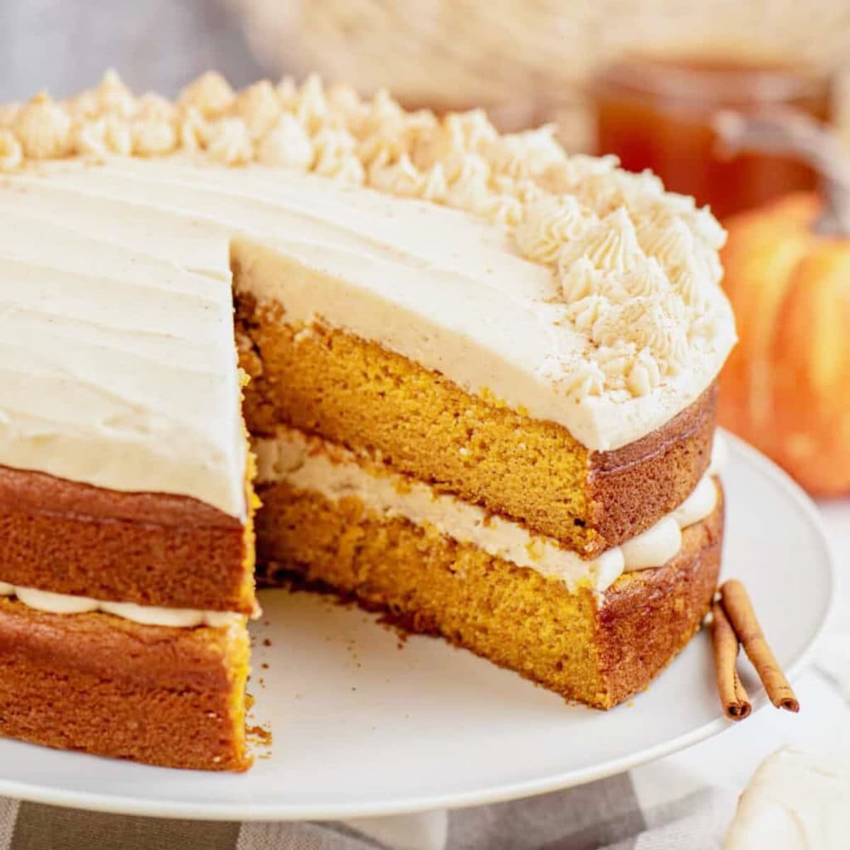 pumpkin layer cake recipe